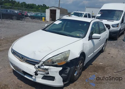 2007 Honda Accord 2.4 Se from USA, damaged, VIN 1HGCM56327A190664